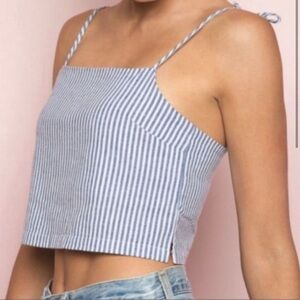 Brandy Melville Dena Tie Strap Top